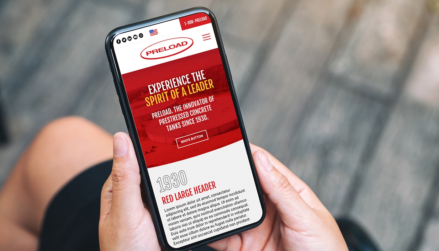 Preload Website Design and Development by Hatfield Media